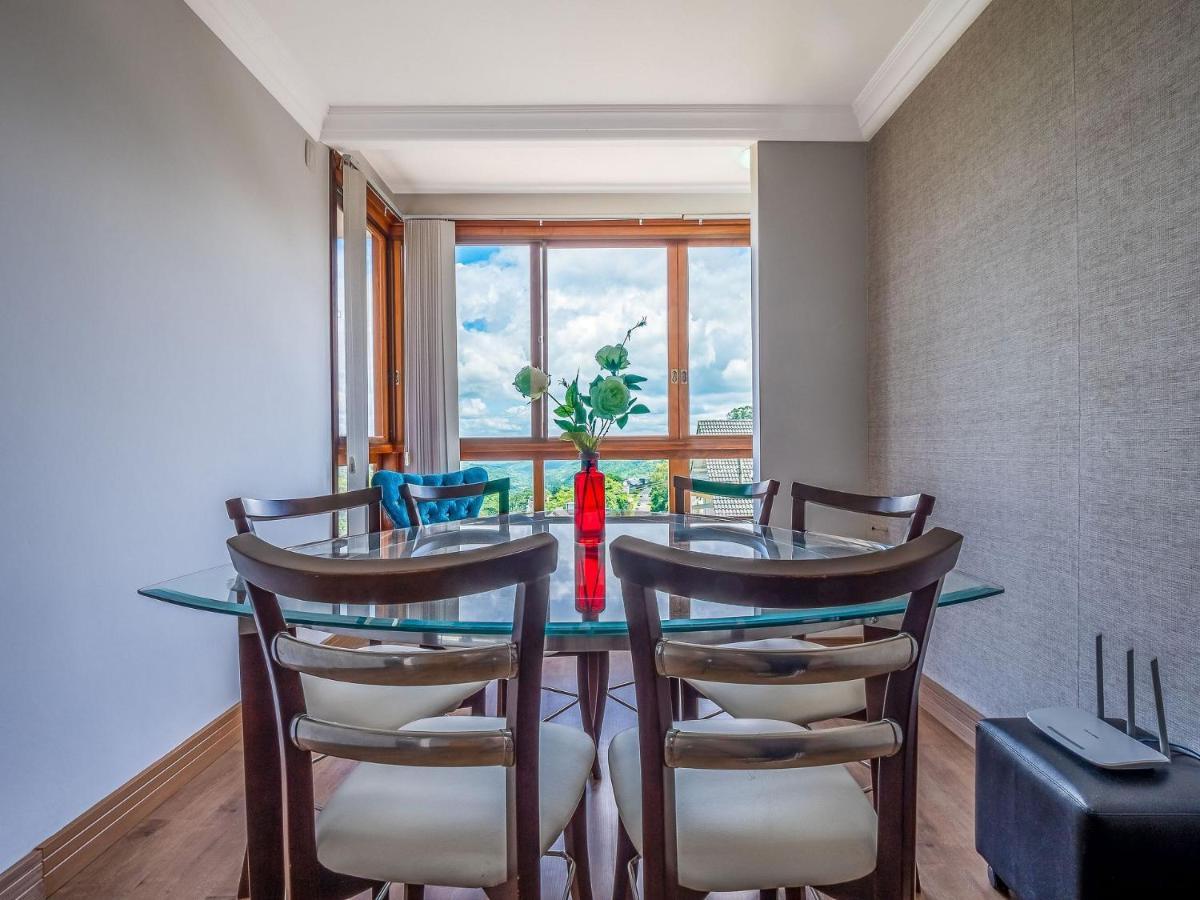 Cristo Rei 302 - Apartamento Em Gramado - Vista Para O Vale Leilighet Eksteriør bilde