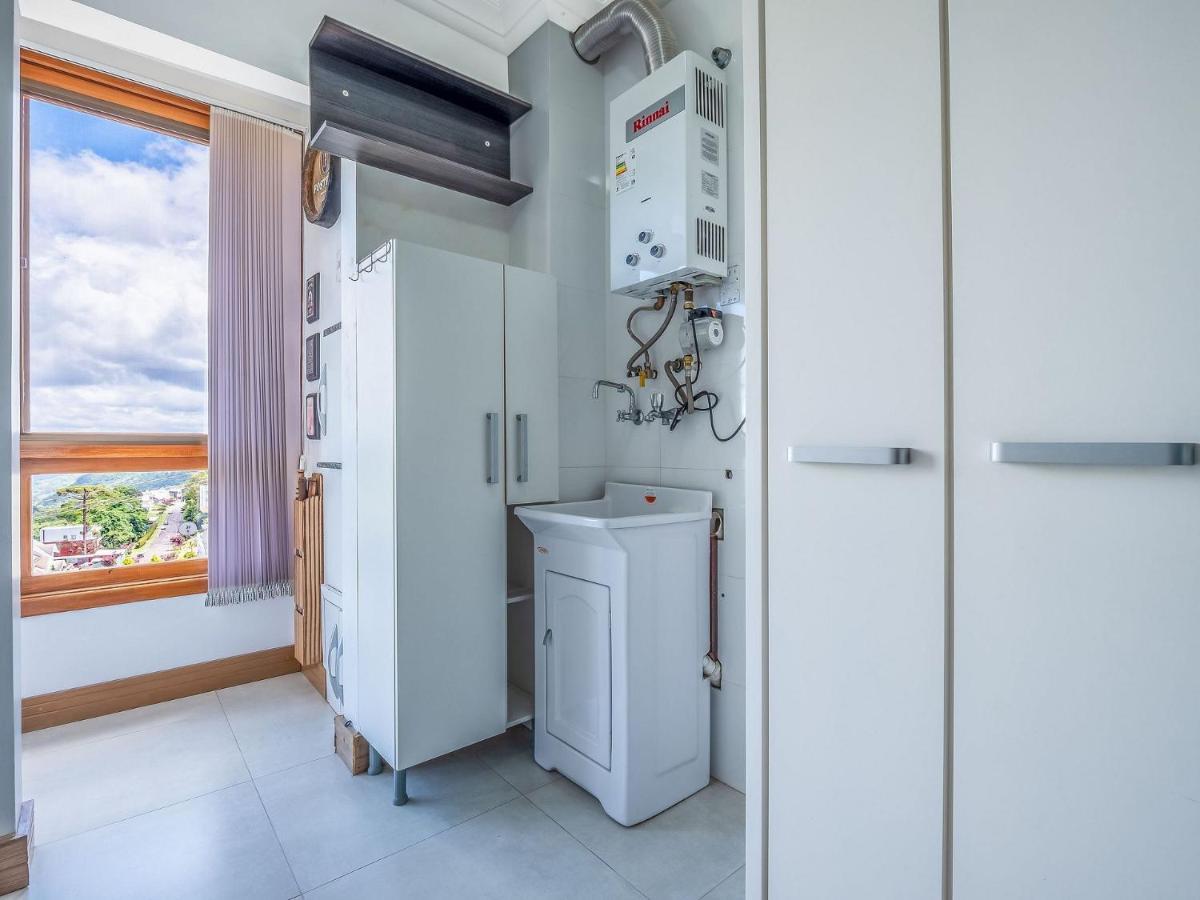 Cristo Rei 302 - Apartamento Em Gramado - Vista Para O Vale Leilighet Eksteriør bilde