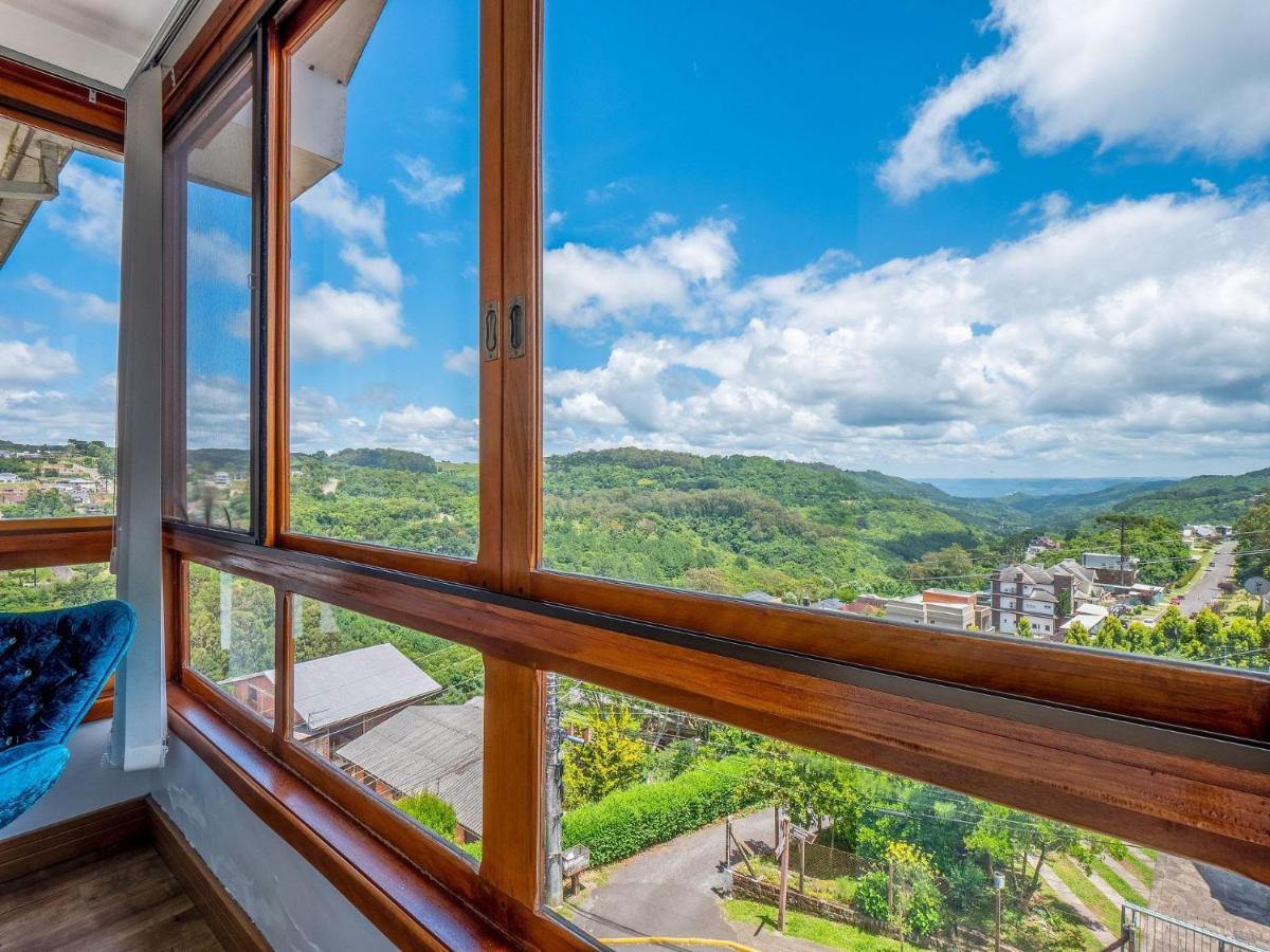 Cristo Rei 302 - Apartamento Em Gramado - Vista Para O Vale Leilighet Eksteriør bilde